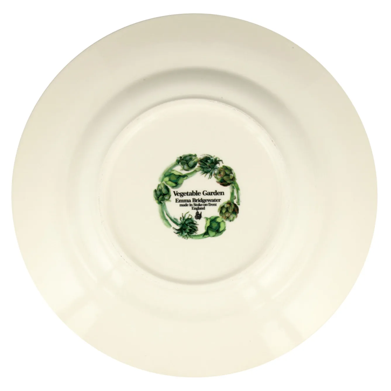 Emma Bridgewater Vegetable Garden Artichoke 10 1/2 Plate- Plates