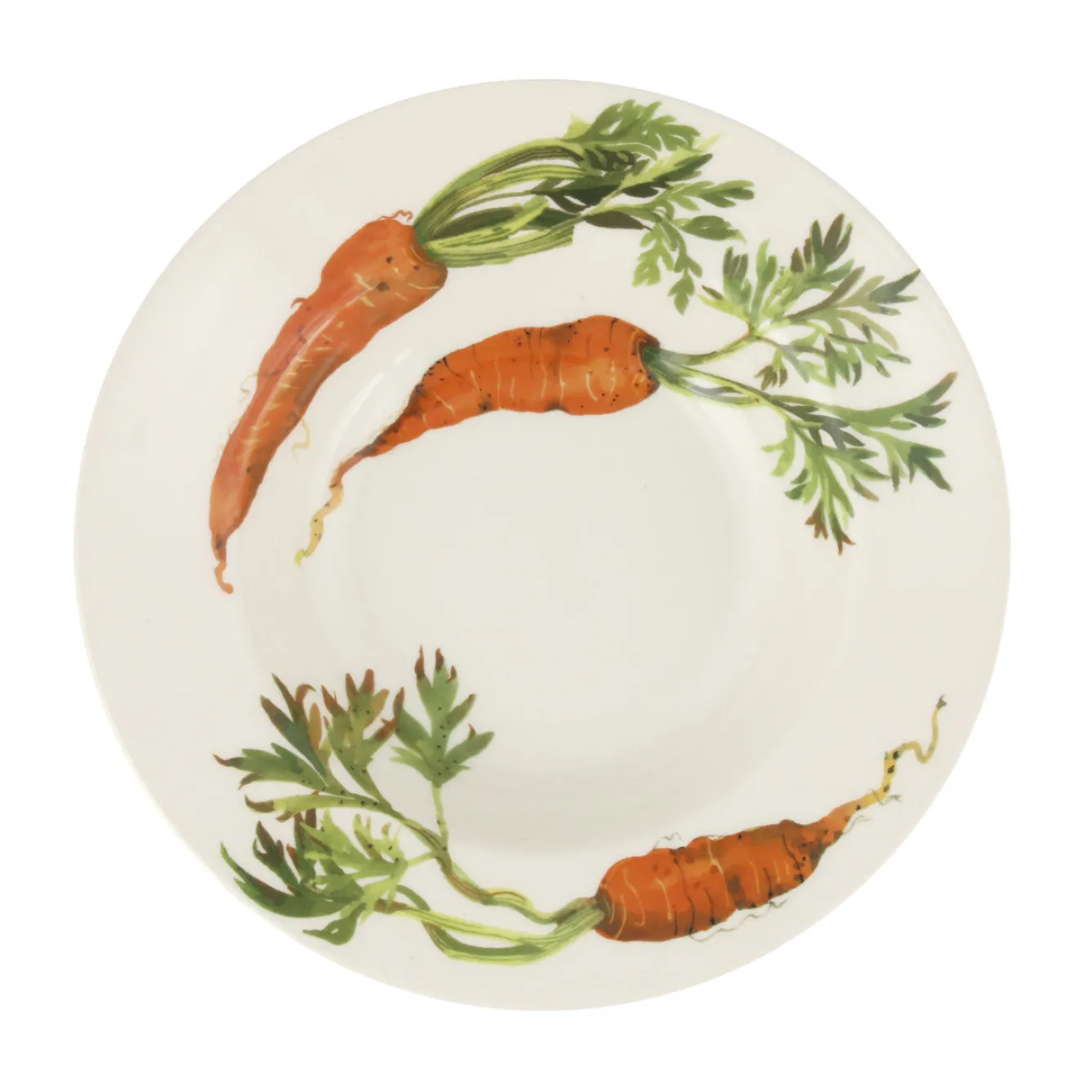 Emma Bridgewater Vegetable Garden Carrots Soup Plate- Plates