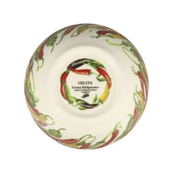 Emma Bridgewater Vegetable Garden Chili Medium Old Bowl- Bowls & Dishes