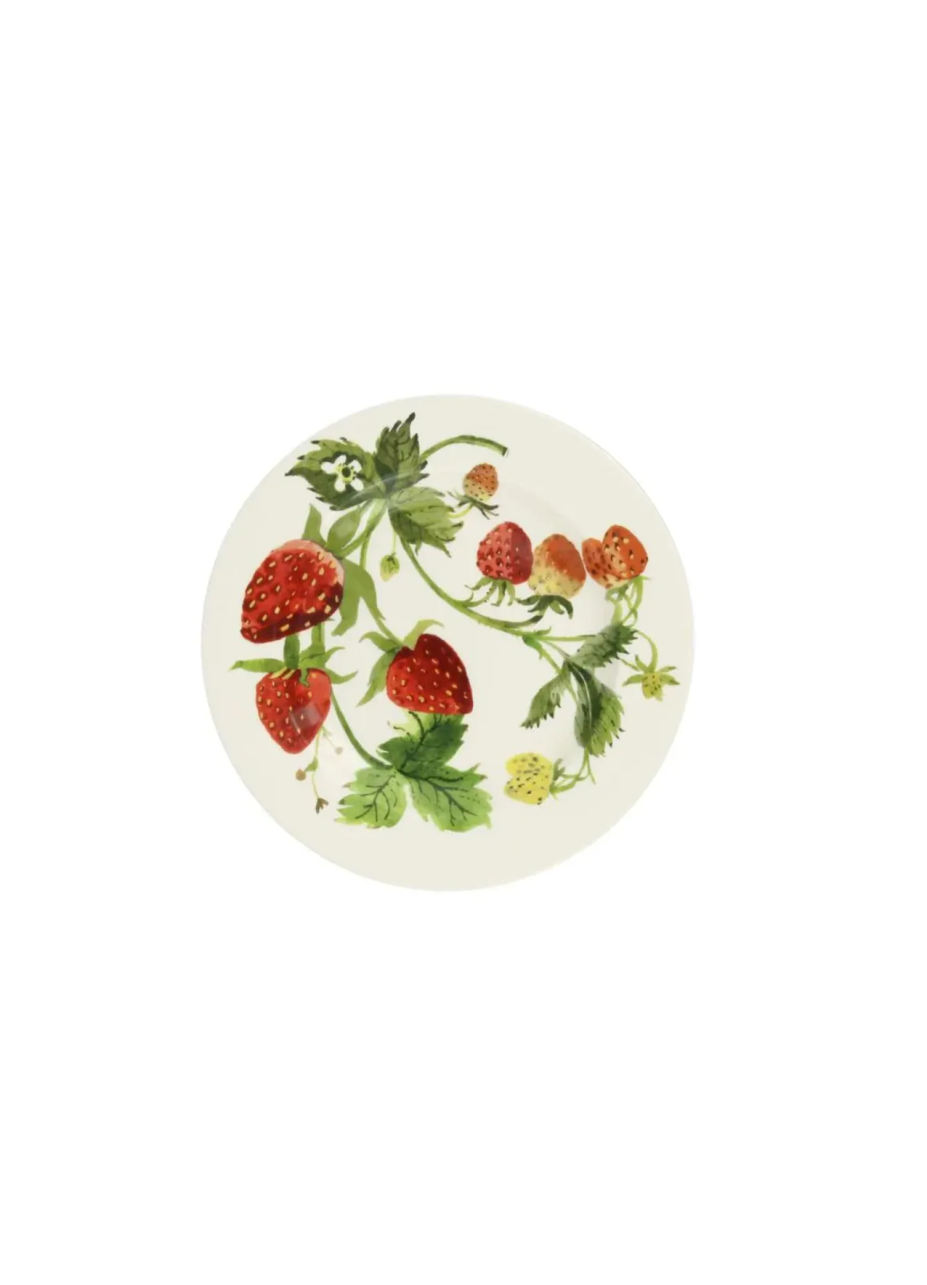 Emma Bridgewater Vegetable Garden Strawberries 6 1/2 inch Plate- Plates