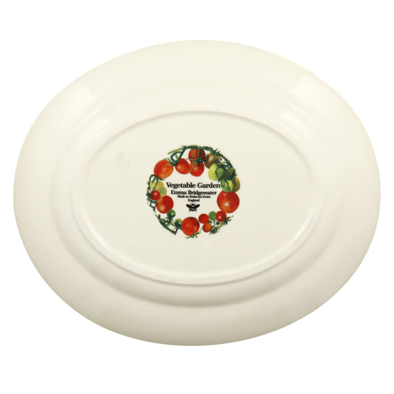 Emma Bridgewater Vegetable Garden Tomatoes Medium Oval Platter- Serving Plates & Boards