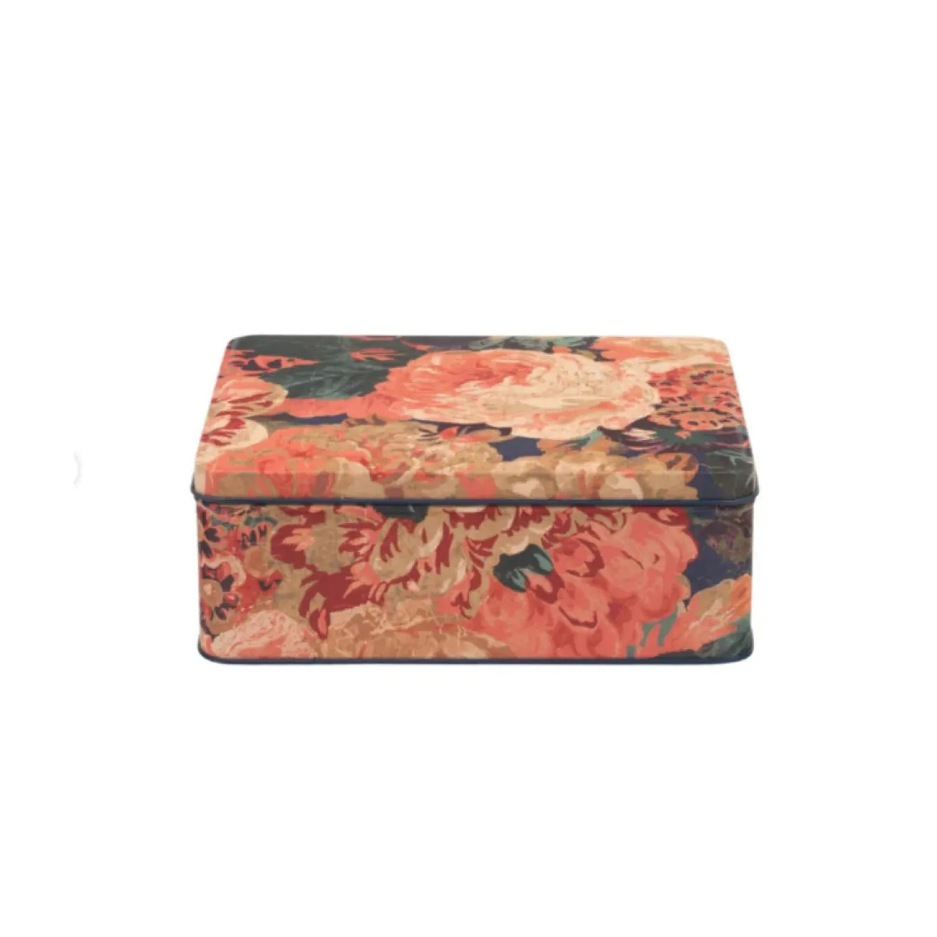 Sanderson Very Rose & Peony Deep Rectangular Tin- Gardening|Gardening