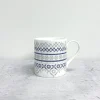 Alex Allday Victorian Tiles Fine Bone China Mug- Tea|Blues