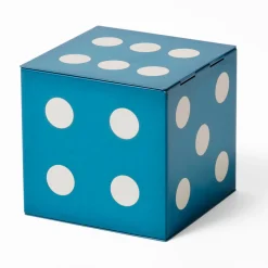 Elite Tins Vintage Original Tin Dice- Novelty|Storage