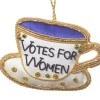 St. Nicolas Votes for Women Tea cup Decoration- Royal|Christmas Decorations