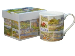 Emma Ball Wales Bone China Mug (Boxed)- Tea|Great Britain