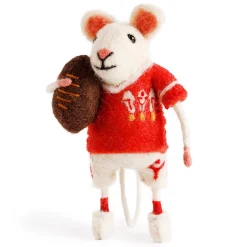 Sew Heart Felt Wales Rugby Mouse- Children