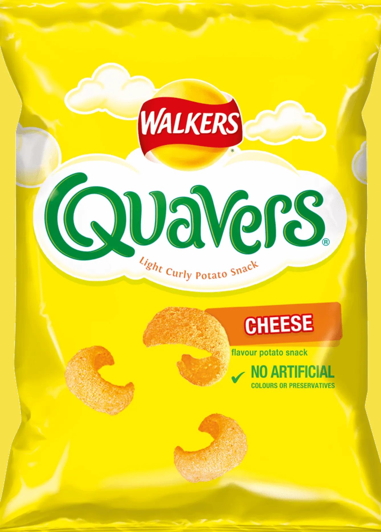 Tea & Biscuits Walkers Cheese Quavers Crisps 0.7 oz- Tea|Snacks & Crackers