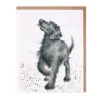 Wrendale Designs 'Walkies' Blank Greetings Card- Greeting Cards