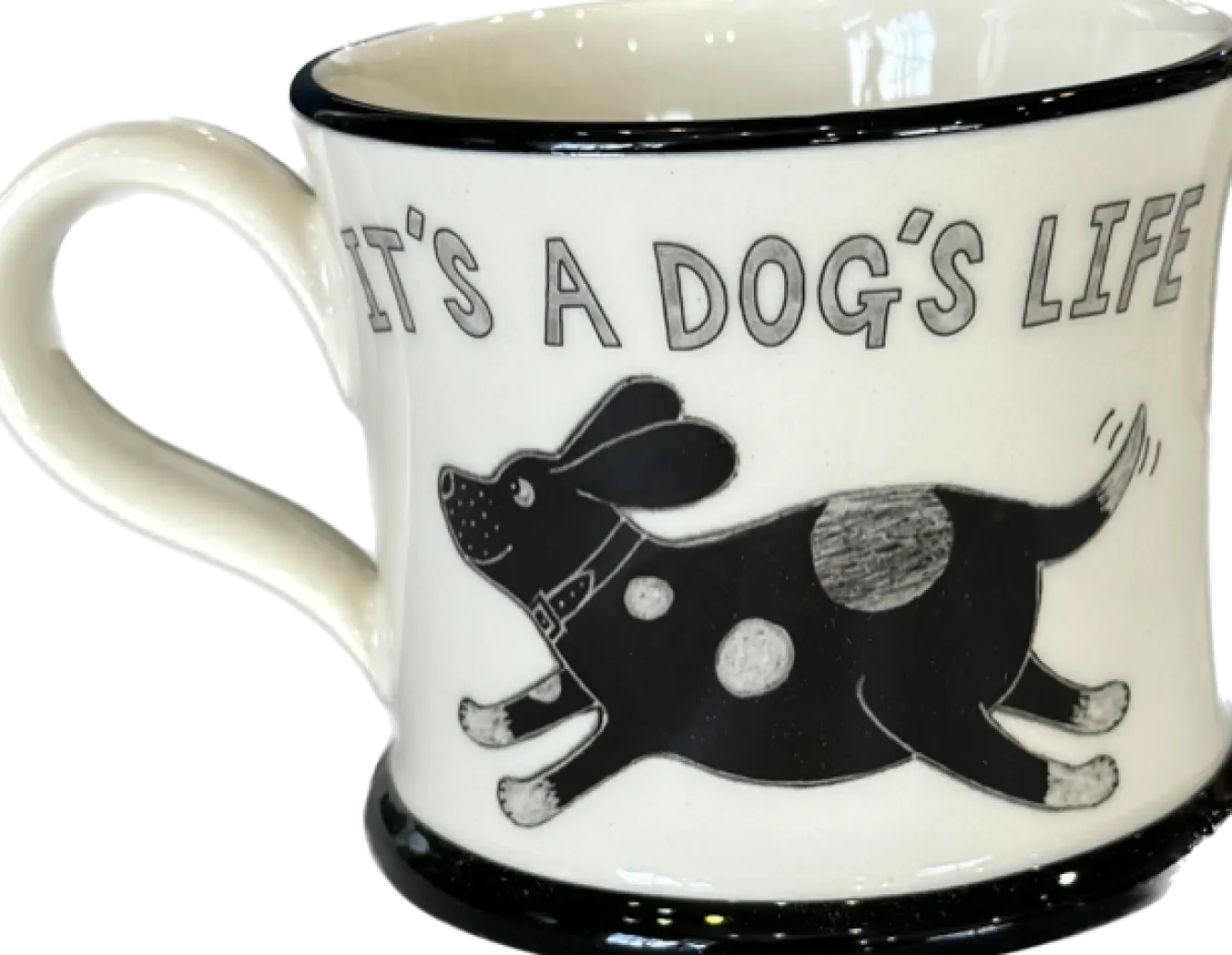 Moorland Pottery Walkies in Concord, MA Mug by- Tea|Whimsical
