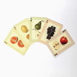 Roomytown Watercolour Fruits Playing Cards- Puzzles
