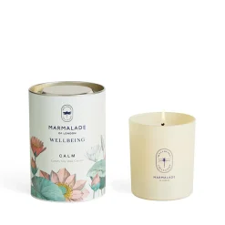 Marmalade of London Wellbeing Calm Glass Candle- Home Fragrance
