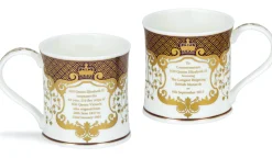 Dunoon Wessex Longest Reigning Monarch Gold Mug- Royal|Tea