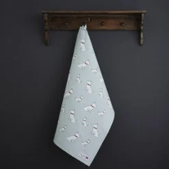Sweet William Westie Tea Towel- Tea|Tea Towels