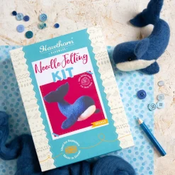 Hawthorn Handmade Whale Needle Felting Kit- Crafts