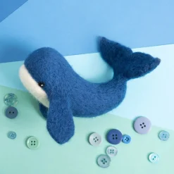 Hawthorn Handmade Whale Needle Felting Kit- Crafts