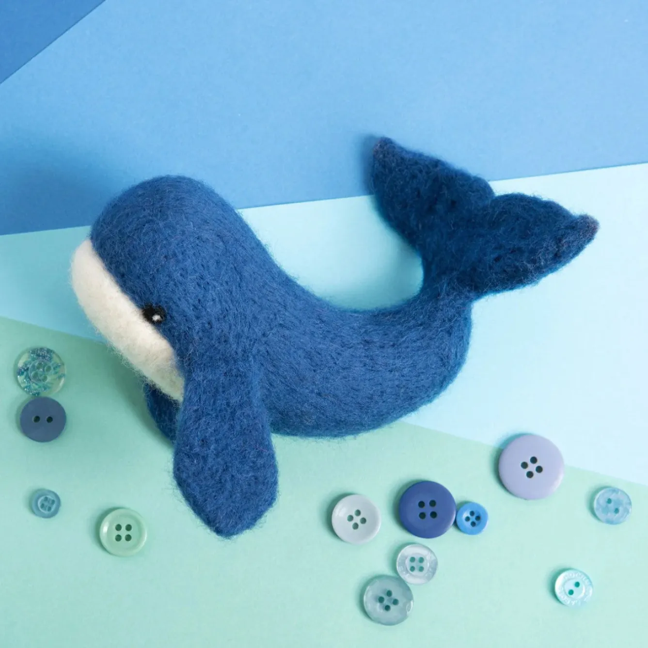 Hawthorn Handmade Whale Needle Felting Kit- Crafts