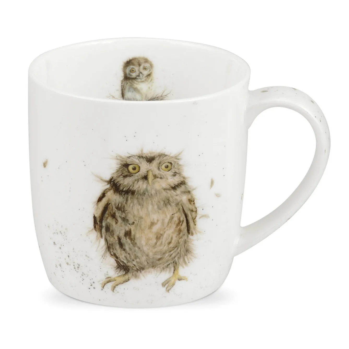 Wrendale Designs 'What a Hoot' Owl Bone China Mug- Whimsical|Animals