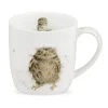 Wrendale Designs 'What a Hoot' Owl Small Bone China Mug (11oz)- Whimsical|Animals