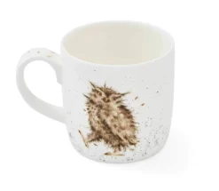 Wrendale Designs 'What a Hoot' Owl Small Bone China Mug (11oz)- Whimsical|Animals