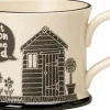 Moorland Pottery What Goes on in the Shed Mug by- Tea|Whimsical