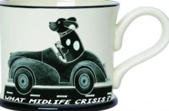 Moorland Pottery What Midlife Crisis? - It's a Dog's Life Mug by- Pets|Pets