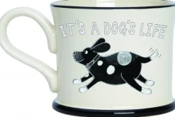 Moorland Pottery What Midlife Crisis? - It's a Dog's Life Mug by- Pets|Pets