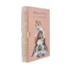 Wrendale Designs Whiskers & Paws - Set of 3 Notebooks- Stationery|Pets