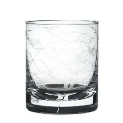 The Vintage List Whisky Glass with Fern Design by- Glassware