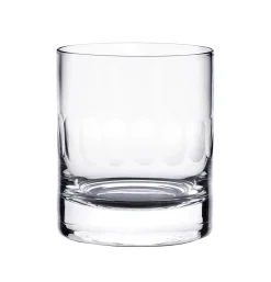 The Vintage List Whisky Glass with Lens Design by- Glassware
