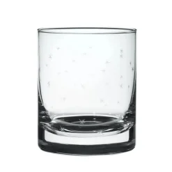 The Vintage List Whisky Glass with Stars Design by- Glassware