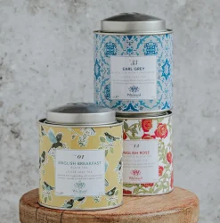Whittard of Chelsea Whittard Tea Discoveries English Rose Tea Caddy- Tea