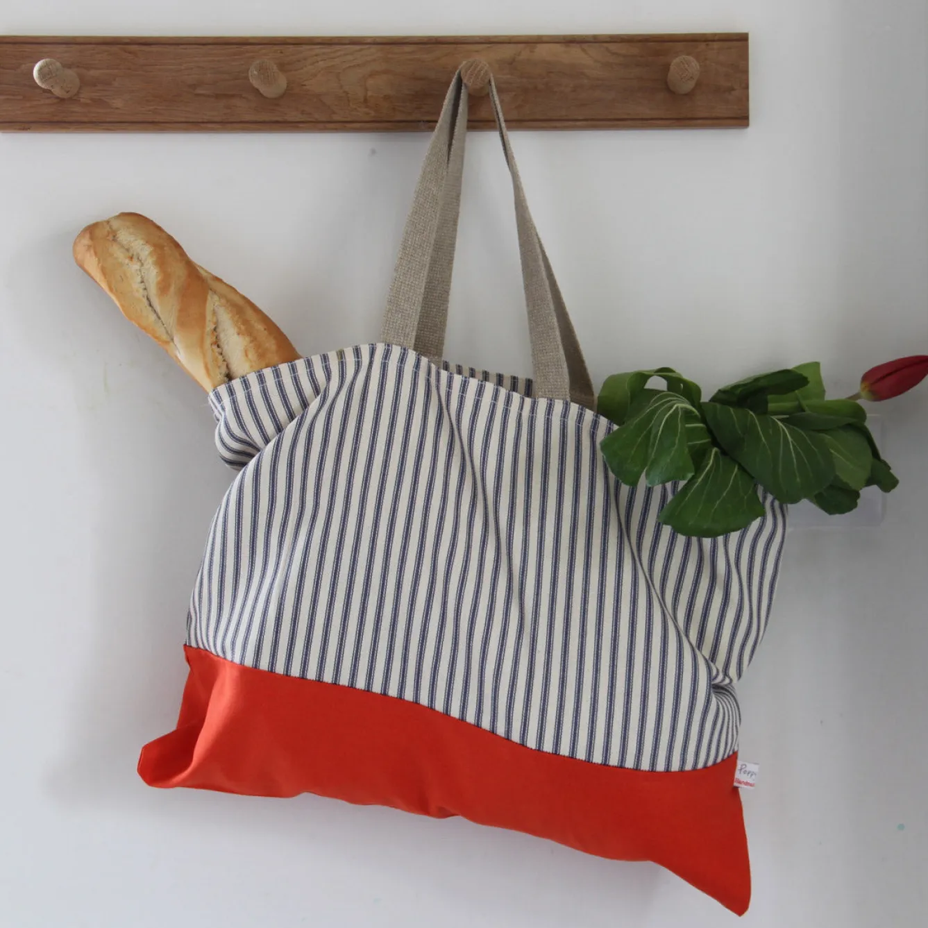 Poppy Treffry Wildflowers Folding Shopping Bag- Storage|Bags
