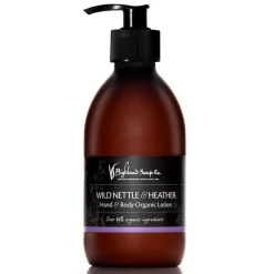 The Highland Soap Company Wild Nettle and Heather Hand and Body Organic Lotion- Soaps & Lotions