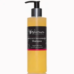 The Highland Soap Company Wild Scottish Raspberry Aloe Vera Shampoo 250ml- Soaps & Lotions