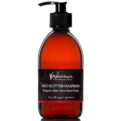 The Highland Soap Company Wild Scottish Raspberry Organic Aloe Vera Hand Wash- Soaps & Lotions