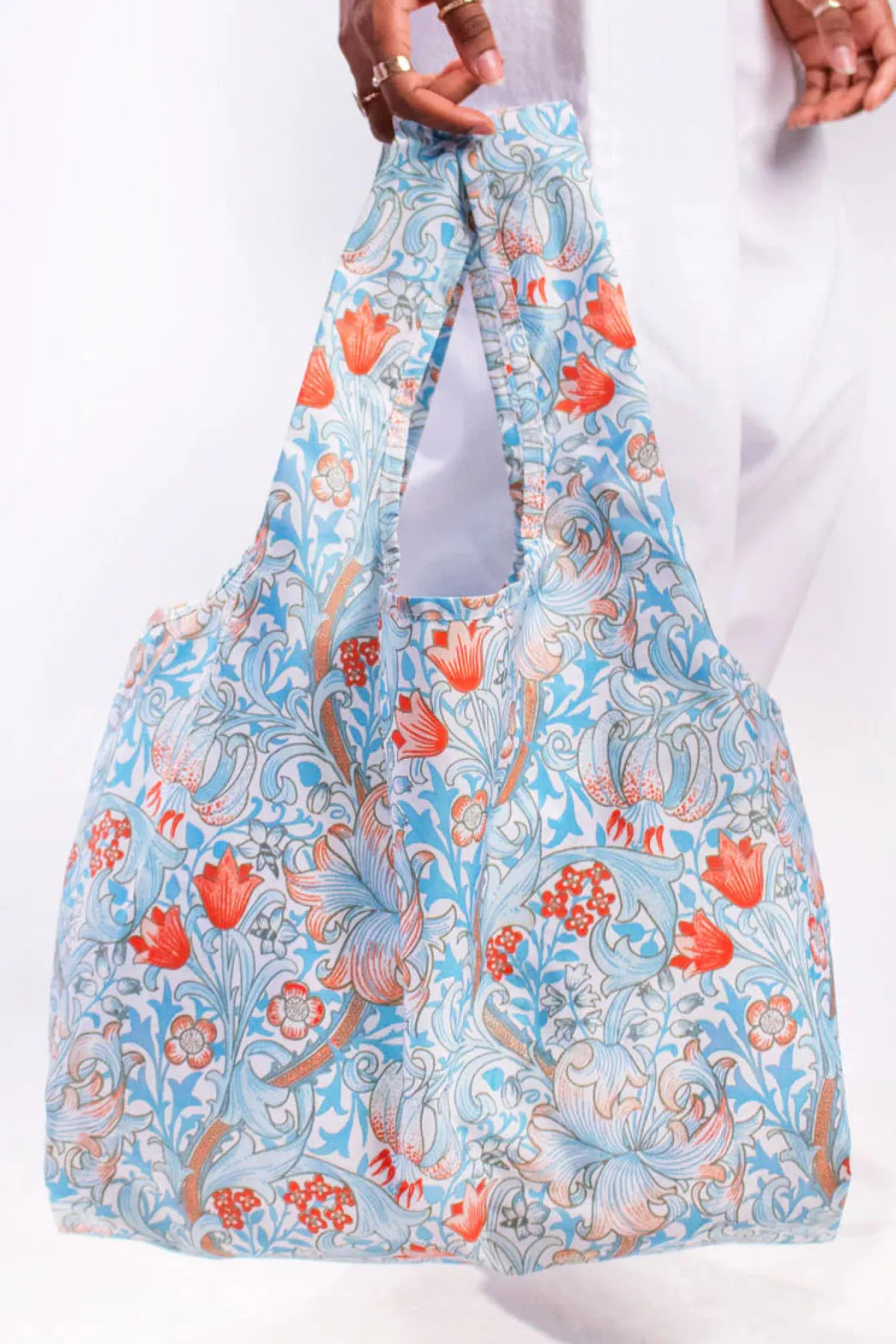 Kind Bag London William Morris Golden Lily Medium Reusable Bag- Bags
