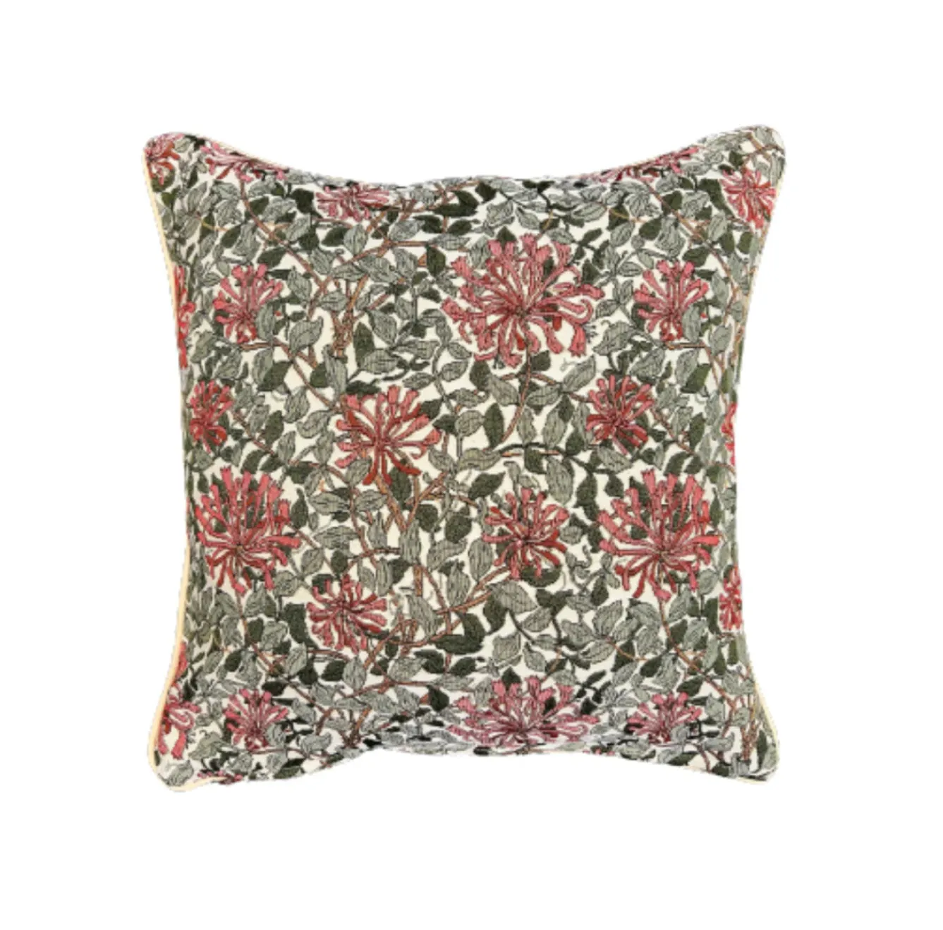 Signare William Morris Honeysuckle Pillow- Pillows & Throws