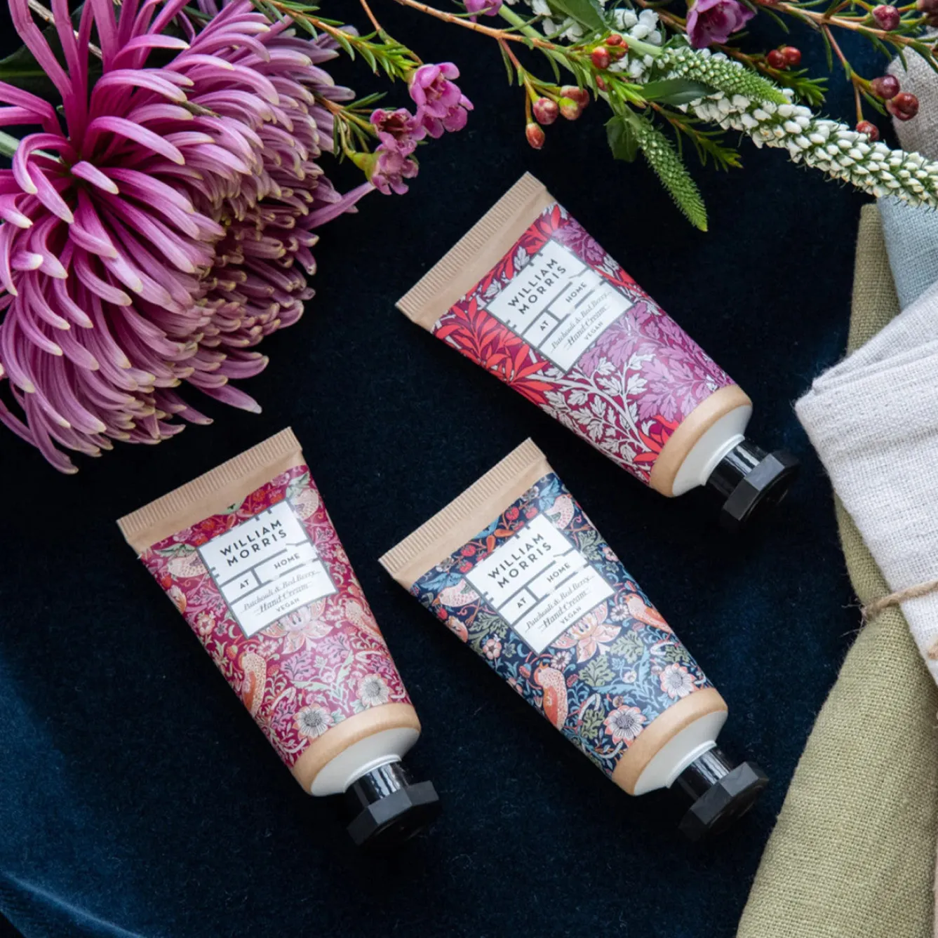 William Morris Strawberry Thief Hand Cream Collection- Soaps & Lotions