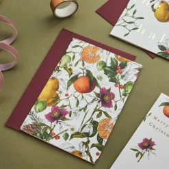 Catherine Lewis 'Winter Decadence' Blank Card- Christmas Cards|Christmas