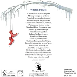 Moongazer Cards Winter Faeries Greeting Card- Christmas Cards|Greeting Cards