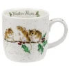 Wrendale Designs 'Winter Mice' Small Bone China Mug (11oz)- Animals|Animals