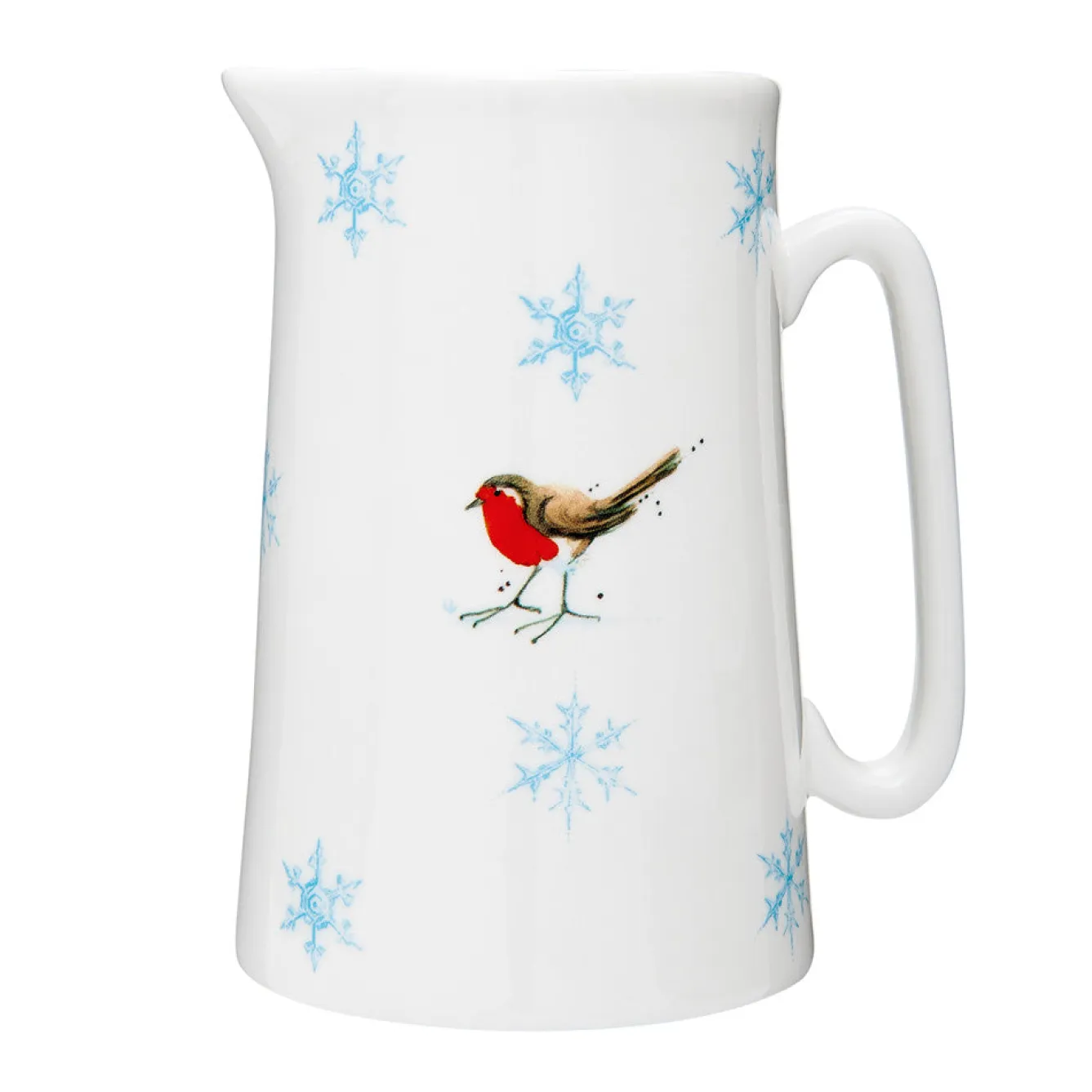 Jane Abbott Designs Winter Robin Bone China Large Jug- Christmas|Tea
