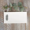 Toasted Crumpet Winter Spruce Bone China Rectangular Soap Dish- Soaps & Lotions