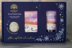 English Soap Company Wintertide "Winter Solstice" Soap and Hand Cream Gift Set- Soaps & Lotions