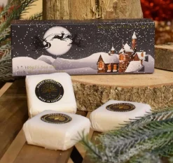 English Soap Company Winter Village Triple Soap Gift Box- Soaps & Lotions
