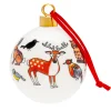 Alison Gardiner Winter Wildlife Bauble Boxed- Christmas Decorations|Seasonal Decor