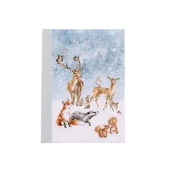 Wrendale Designs 'Winter Wonderland' A6 Notebook- Christmas|Stationery