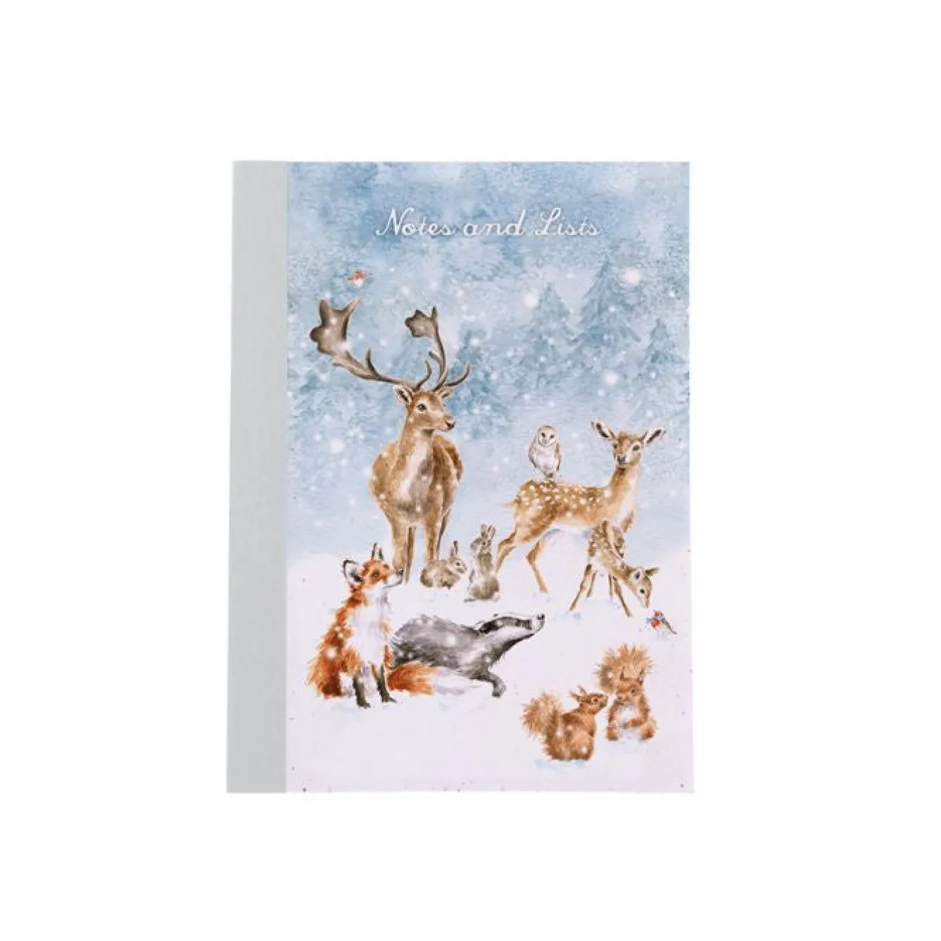 Wrendale Designs 'Winter Wonderland' A6 Notebook- Christmas|Stationery