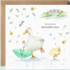 West Country Designs 'With Love on Mother's Day' Duck and Duckling Card- Mother's Day|Mother's Day